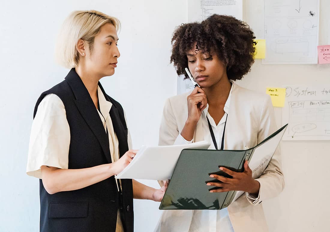 ABC | Women Discussing Business Loan Alliance Business Capital offers Commercial Real Estate and Business Loans